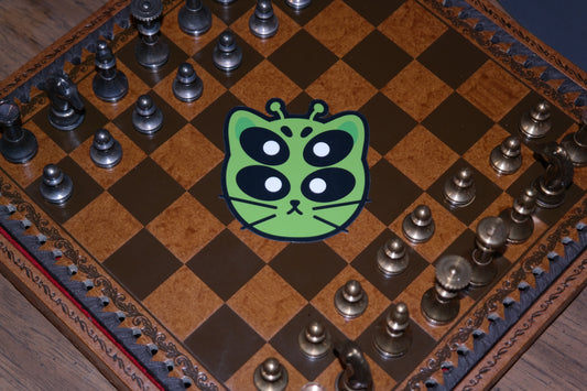 Alien Cat sticker