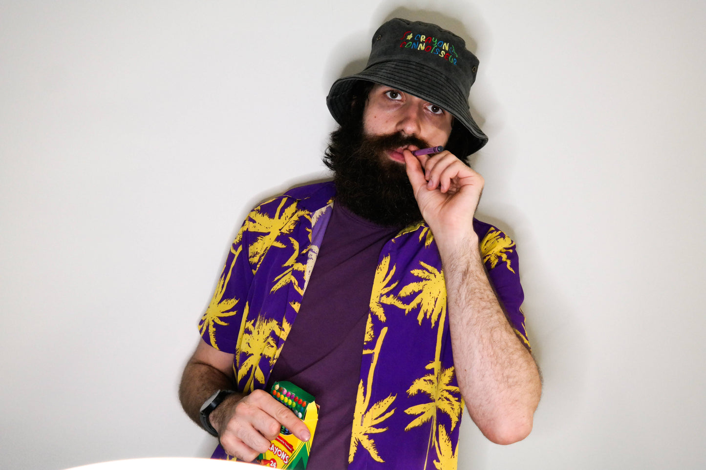 Crayon Connoisseur bucket hat