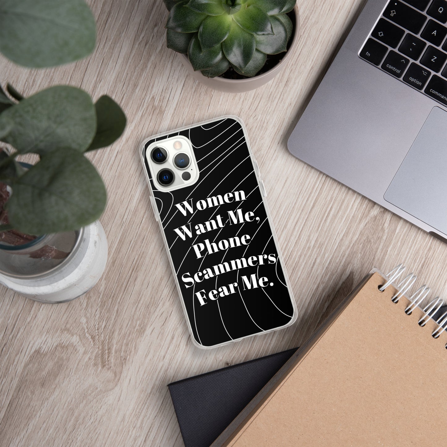 Phone Scammer iPhone Case