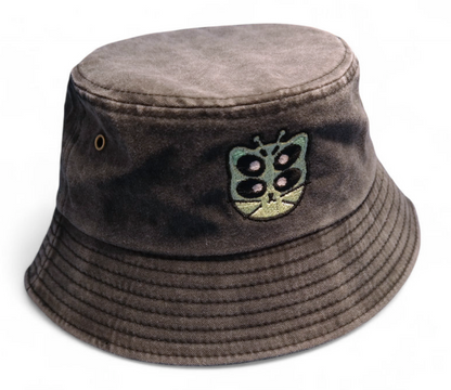 Alien Cat bucket hat