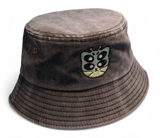 Alien Cat bucket hat