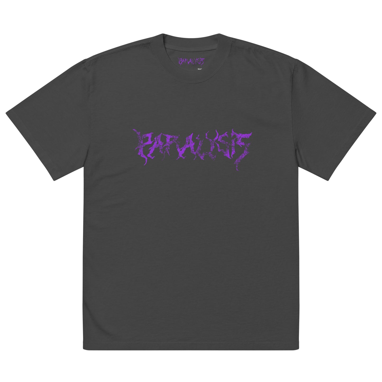 Oversized Paralysis faded t-shirt