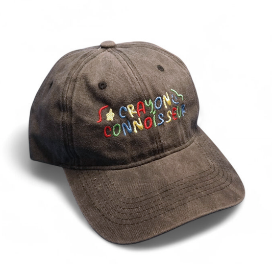 Crayon connoisseur dad hat