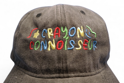 Crayon connoisseur dad hat