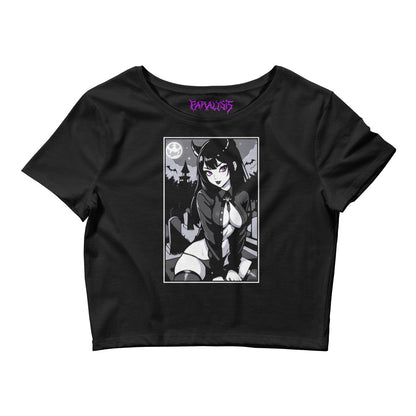 Graveyard Girls: Sabrina Crop Tee