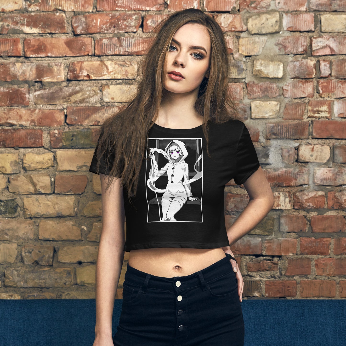 Graveyard Girls: Gwen Crop Tee