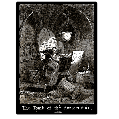 Tomb Of The Rosicrucian Sticker