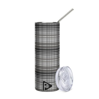 Plaid Stainless steel tumbler