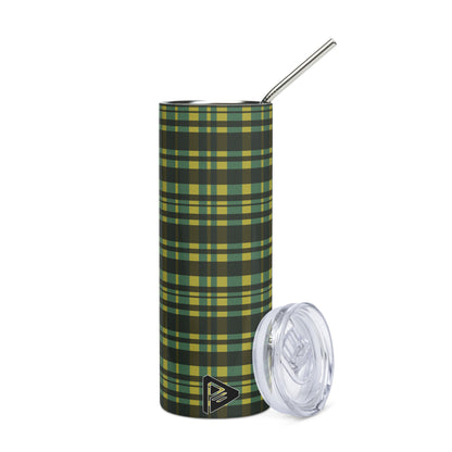 Plaid Stainless steel tumbler